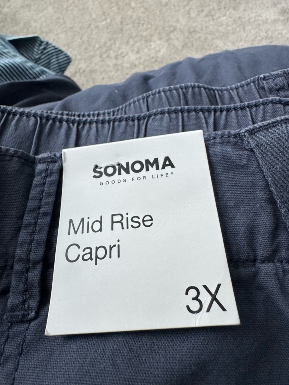 Kohl's Pledge Blu Plus Casual Bottoms - Dark Blue